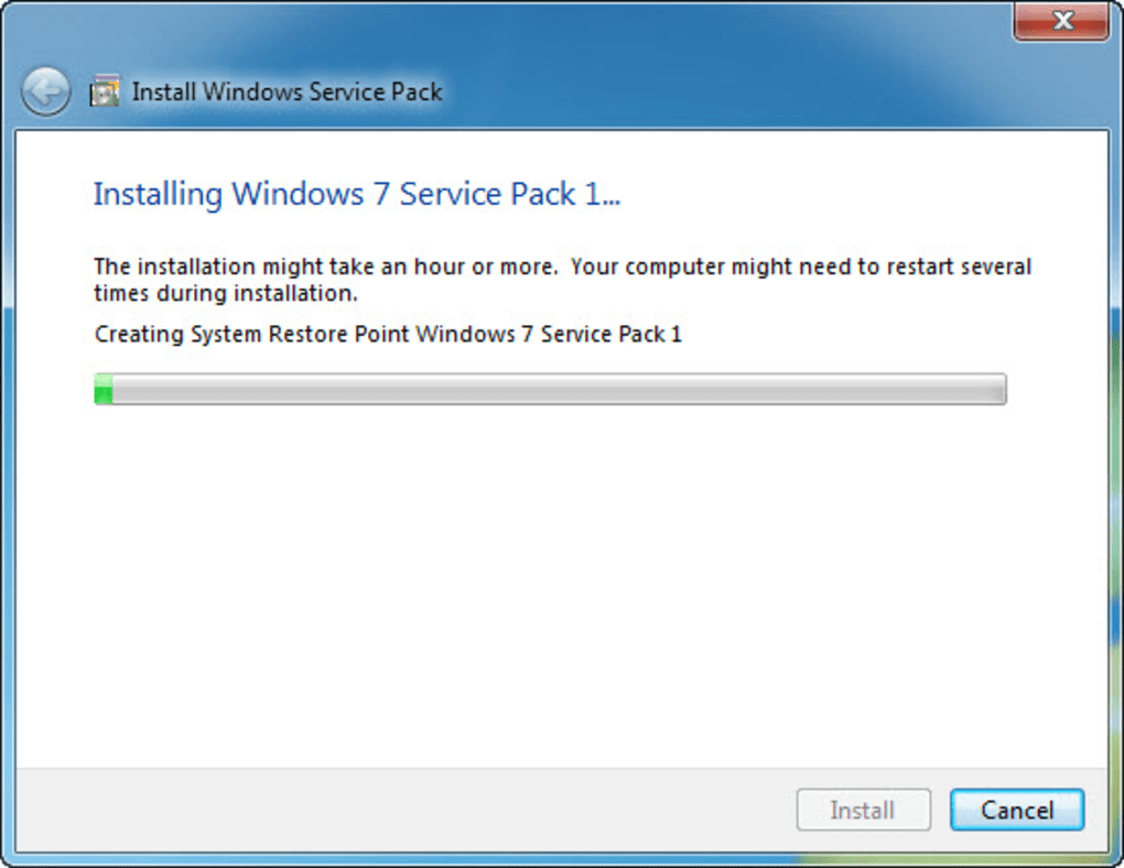 windows 7 with service pack 1 iso
