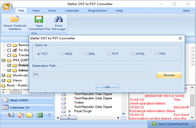 how many seats on stellar ost to pst converter technician
